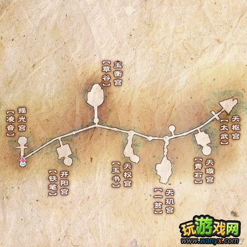 仙剑奇侠传5 全地图汇总（地形图+羊皮纸）