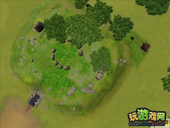 模拟人生3世界冒险 法国被遗忘的坟冢地图