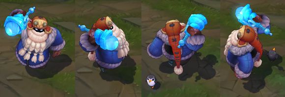 《LOL》2015巴德冰雪节皮肤特效